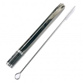Bomba Inox Quadrada de Mola Desmontável 19cm