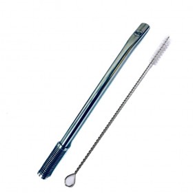 Bomba Inox Desmontavel Mola Tereré Club 19cm