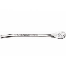 Bomba Inox Abaulada Desenhada 19cm