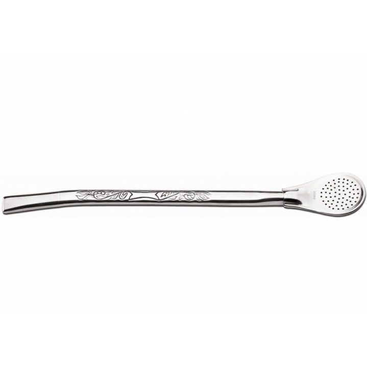 Bomba Inox Abaulada Desenhada 19cm