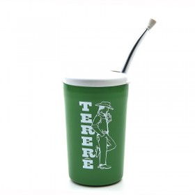 Copo Térmico com Tampa e Bomba 250ml