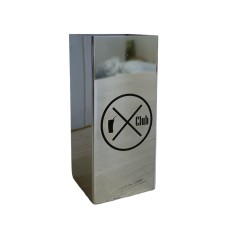 Copo de Inox Quadrado Reforçado 250ml – Tereré Club