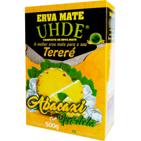 Erva Mate UHDE Abacaxi c/ Hortelã 500g