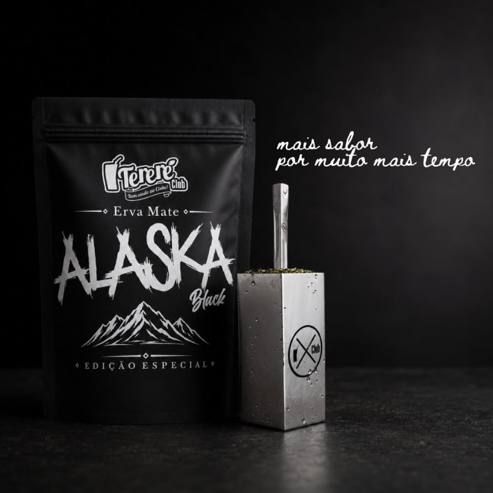 Erva-Mate para Tereré Alaska Black Menta Extra 475g – Edição Especial