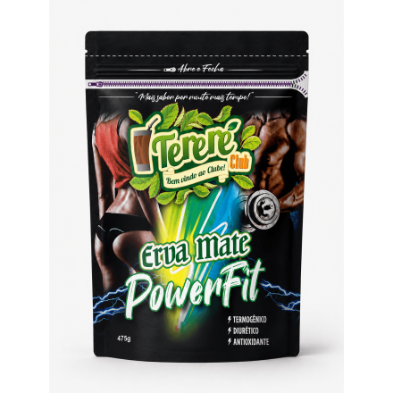 Erva-Mate para Tereré PowerFit 475g – Mix de 6 Ingredientes Naturais