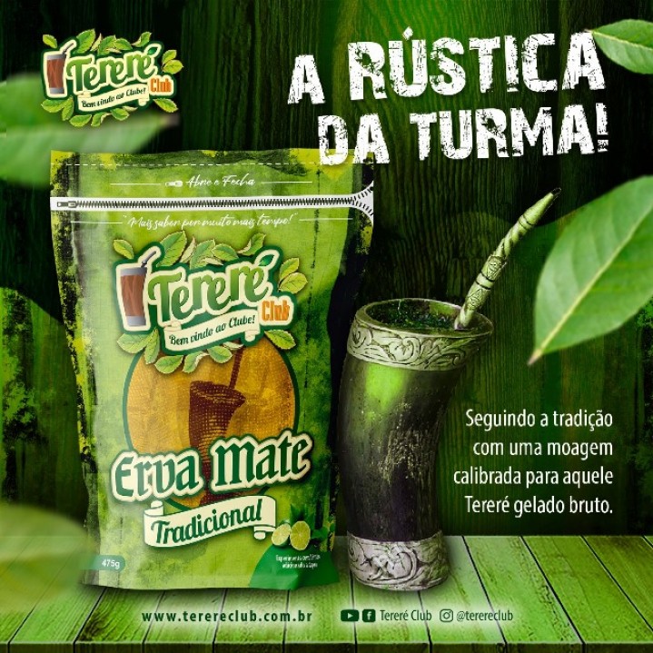 Erva Mate Tereré Club Tradicional 475g