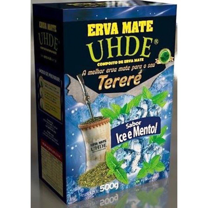 Erva Mate UHDE Ice Mentol 500g