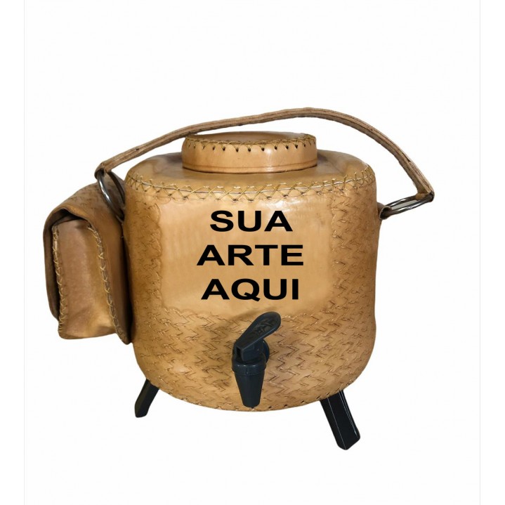 Garrafa Térmica Couro 5L