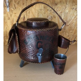Garrafa Térmica Couro 5L