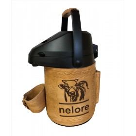 Garrafa Térmica 2,5L Inox Encourada (Meia Capa)